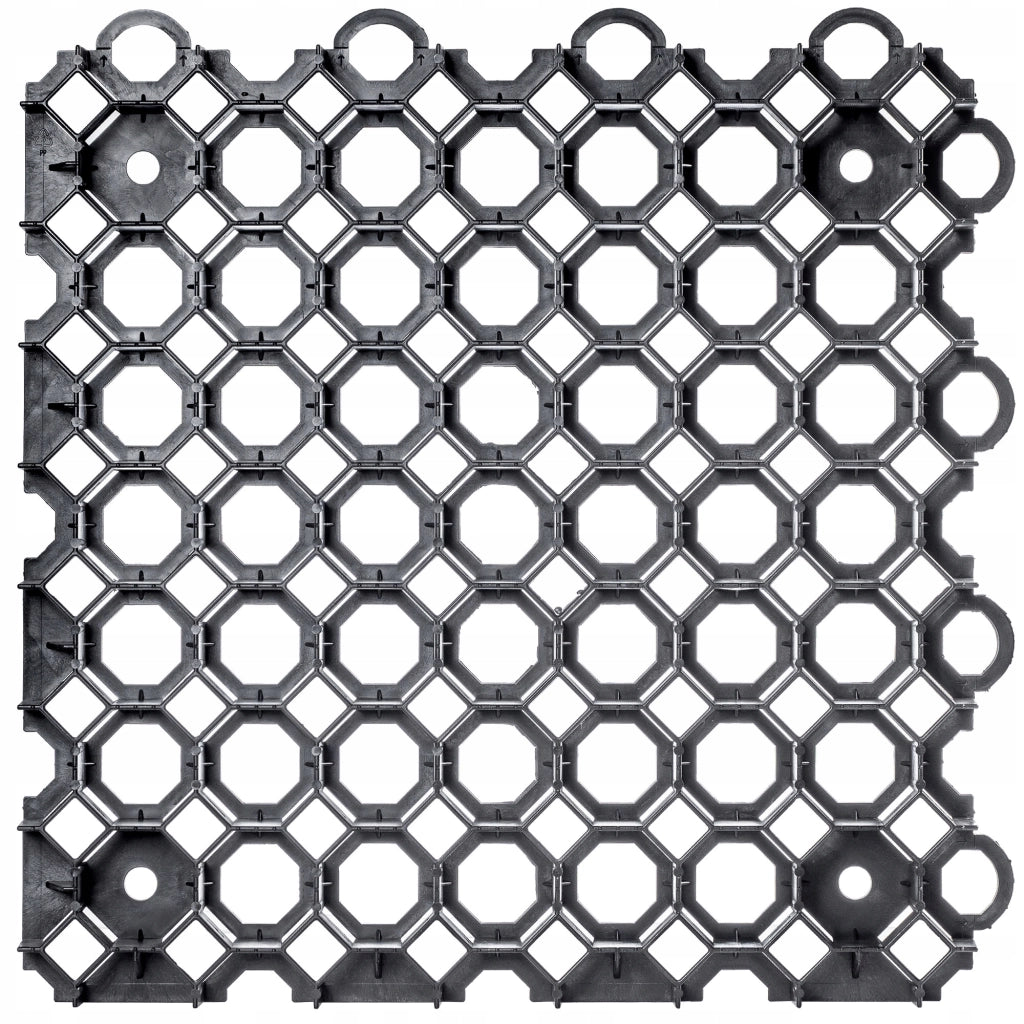 Griglia di protezione per prato KADAX Geogrid 50x50x3,5 per giardino, 530 tonnellate/m2 su pallet