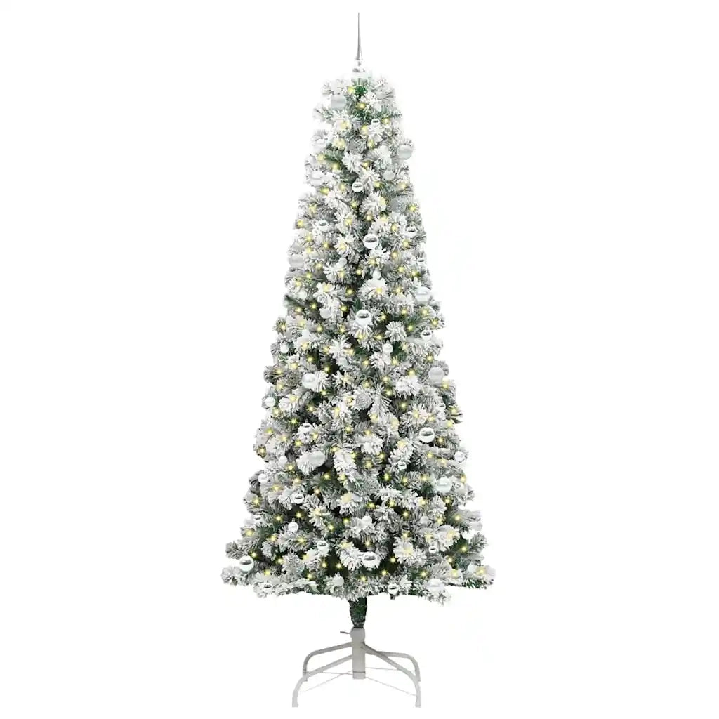 Albero di Natale Artificiale con Rami Pieghevoli 240 cm 3395618