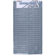 Trade Shop - Tappeto Doccia Vasca Bagno Antiscivolo 38x68cm Rettangolare A Righi Grigio 54085 -
