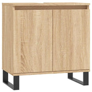 Mobile da Bagno | Armadio da bagno Rovere Sonoma 58x33x60 cm in Legno Multistrato