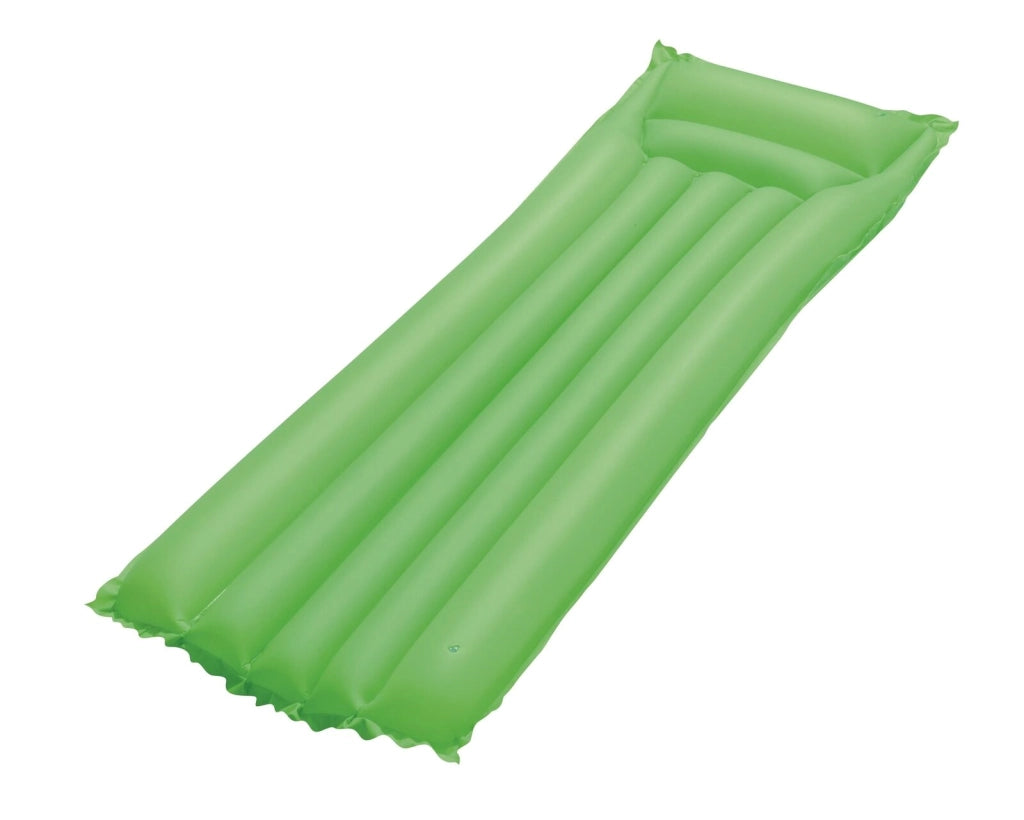 Bestway 36385 Ecomat Materassino Gonfiabile 183x69 cm con Cuscino Vinile Portata 90 Kg colore Assortiti