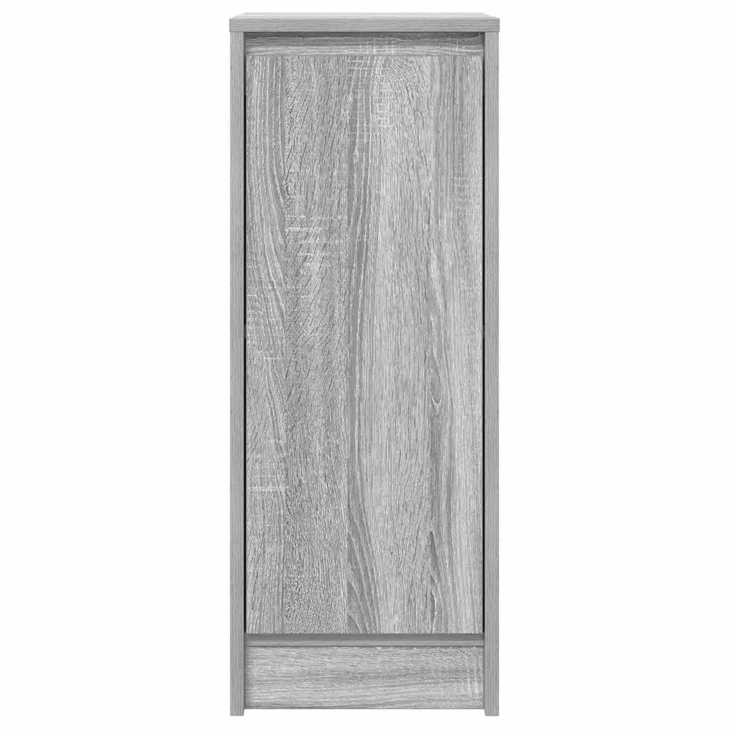 vidaXL Credenza Grigio Sonoma 29,5x34x76 cm in Legno Multistrato