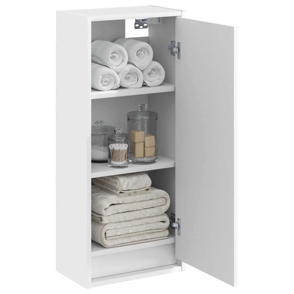 Mobile lavabo da parete Bianco 35 x 20 x 81 cm