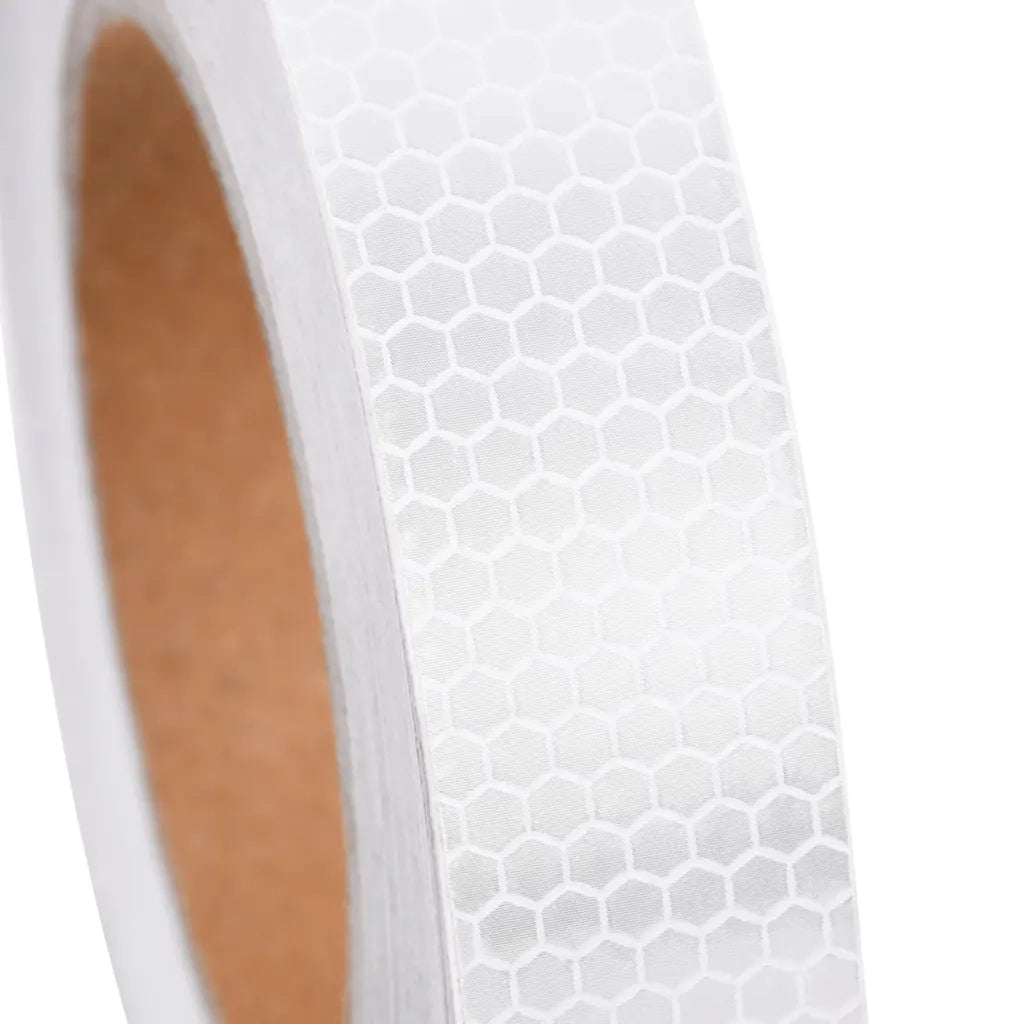 Nastro Riflettente bianco 2,5 cm x 20 m PVC CFW2407384