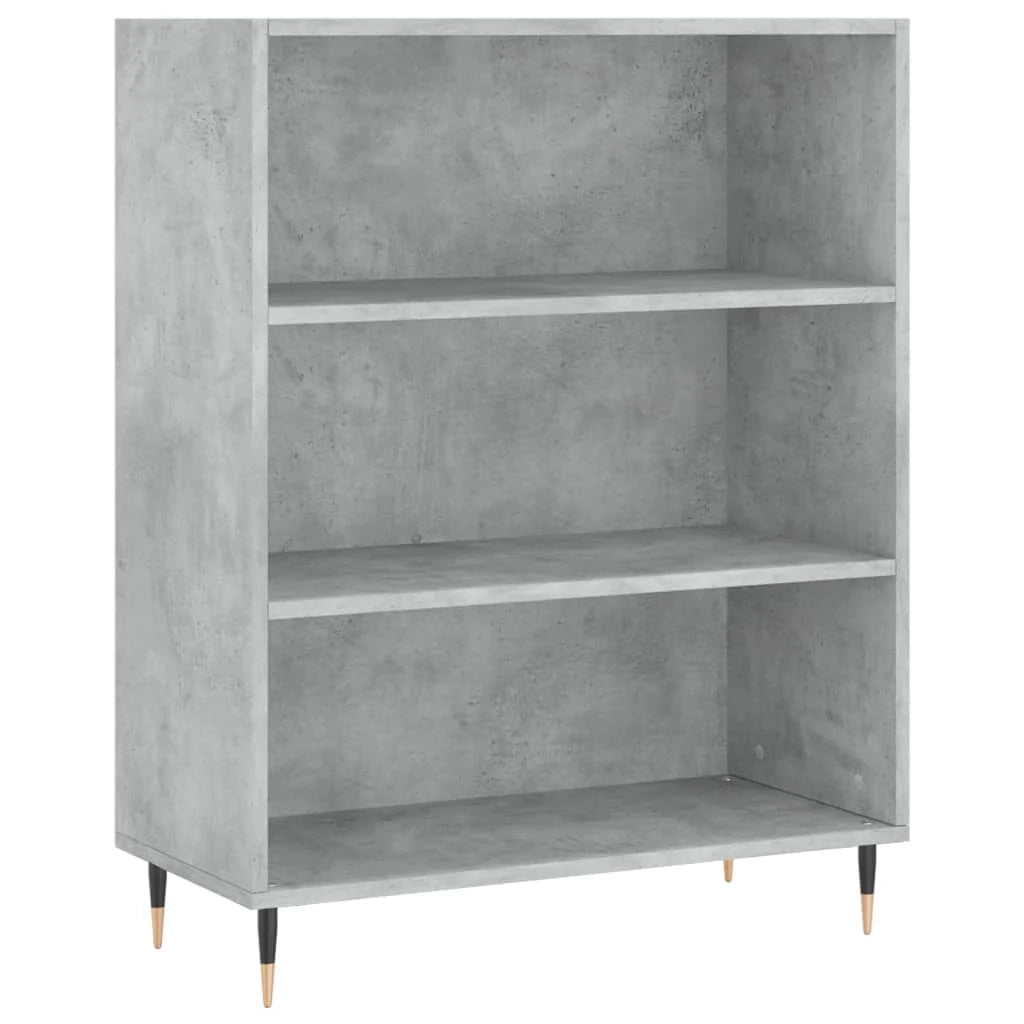 Buffet credenza cassettiera armadio mobile contenitore organizer cucina soggiorno salotto alto 69,5 x 34 x 180 cm legno ingegnerizzato grigio 02_0034646