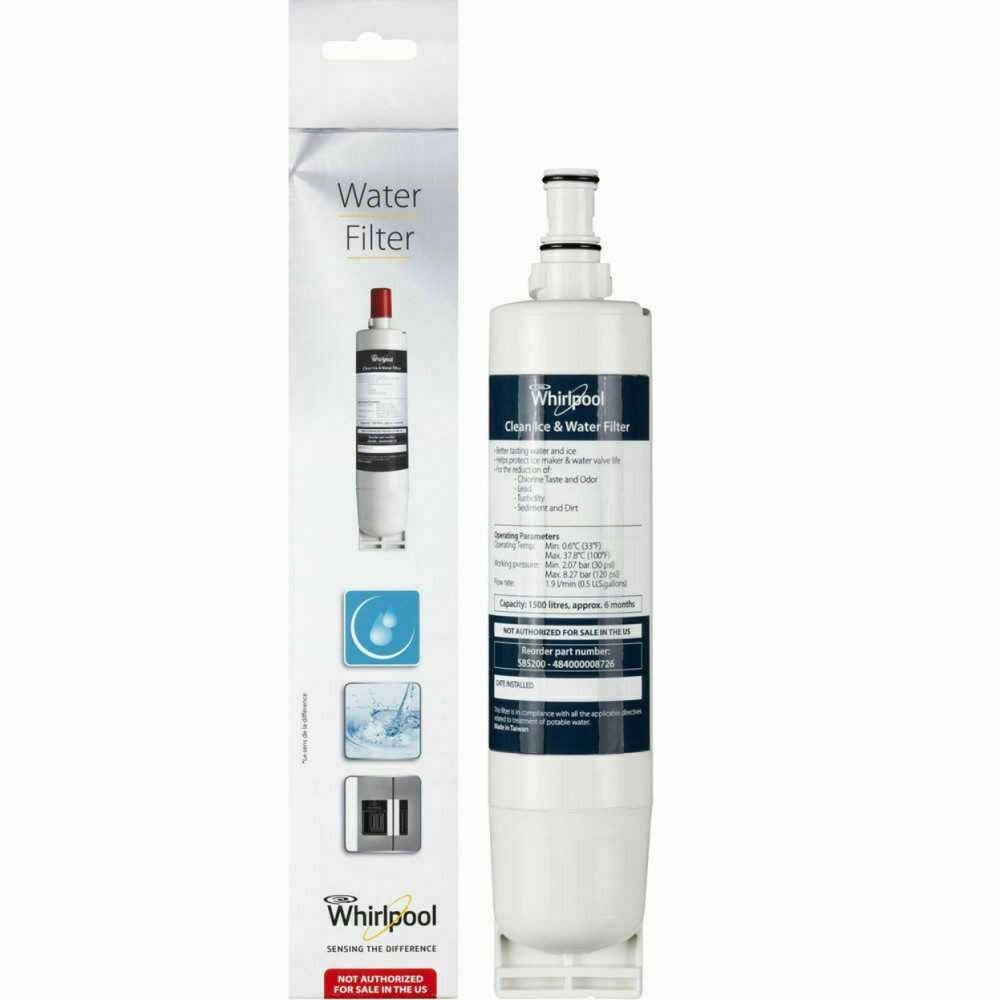 C00424824 FILTRO ACQUA CARTUCCIA FRIGORIFERO WATER FILTER ORIGINALE 484000008726 - Whirlpool Ariston Hotpoint