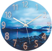 Orologio da Parete, stile, moderno, 30 cm, quarzo, grande, alimentato da batterie, facile da leggere, adatto per la camera, la casa, la cucina, la camera da letto, l'ufficio o la scuola.