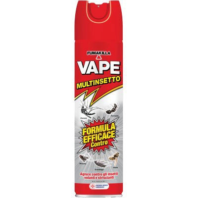 INSETTICIDA MULTINSETTO VAPE - SPRAY ML 400- 12 pezzi