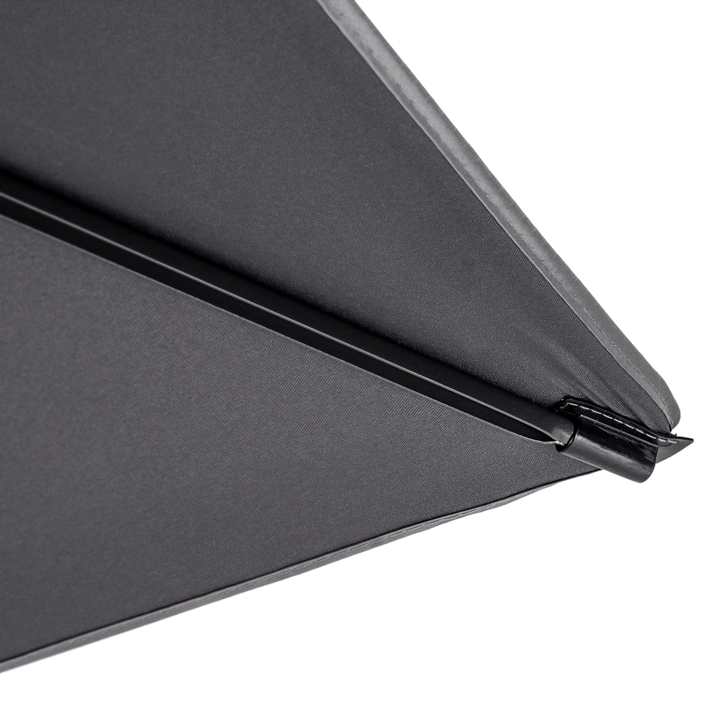 Ombrellone da giardino grande KADAX 210 cm, pieghevole, per balcone, con copertura rettangolare