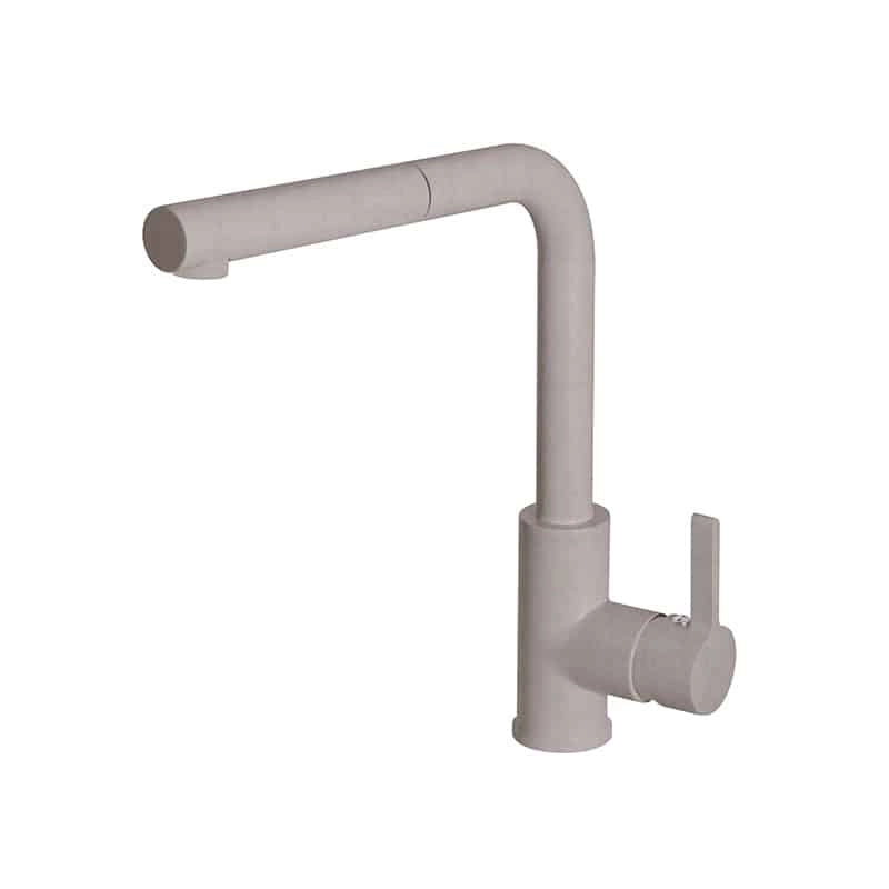 Rubinetto Miscelatore Cucina Quareco monocomando doccetta estraibile Avena QMHC02AV