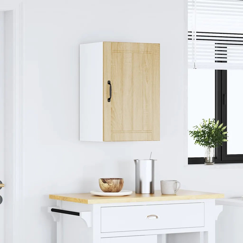 vidaXL Pensile da Cucina Lucca Rovere Sonoma in Legno Multistrato
