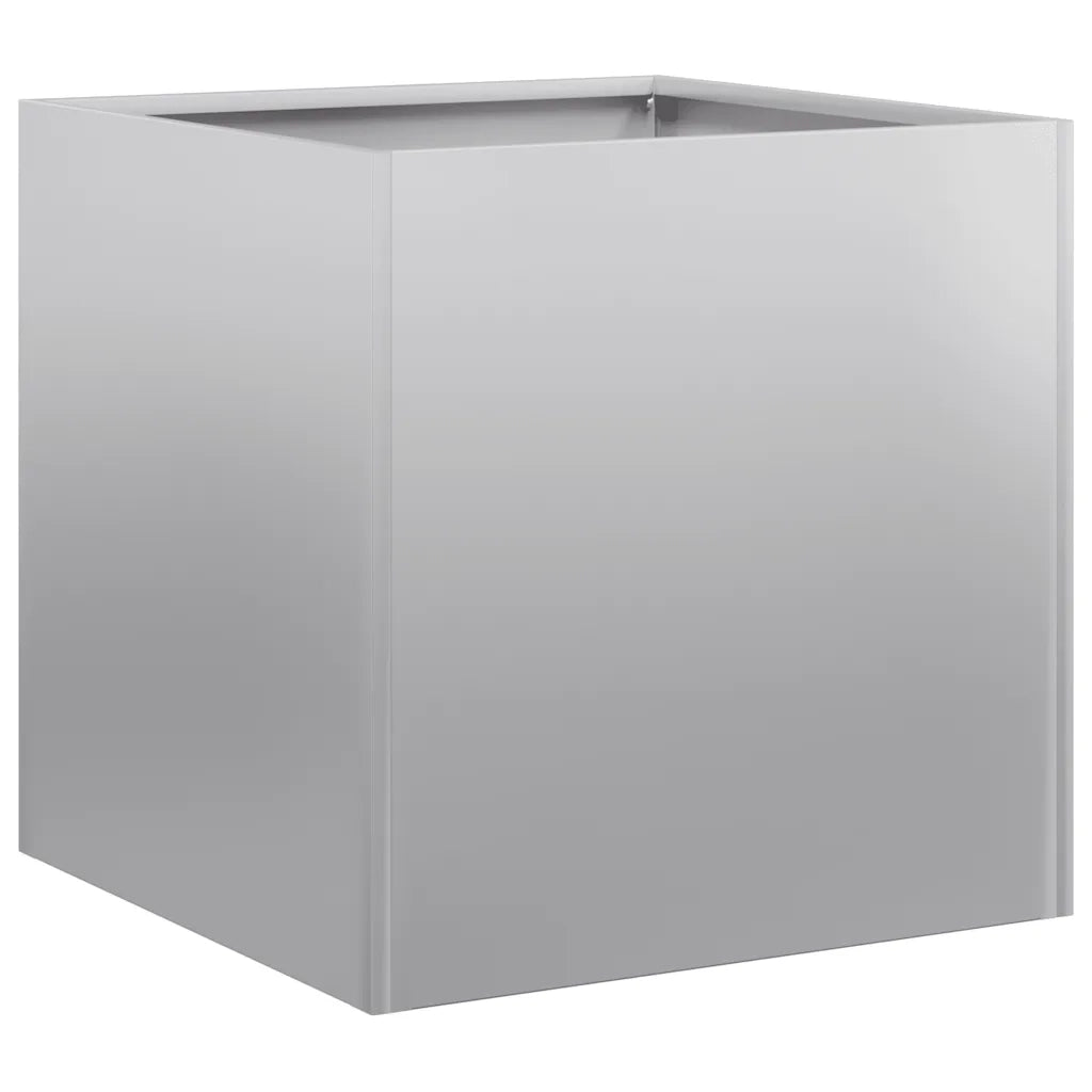 Fioriera 40x40x40 cm in Acciaio Zincato 860666