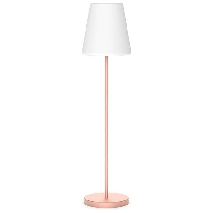 NewGarden Lola Slim 180 Lampada da terra LED 9W 860lm IP65 dimmerabile telecomando incluso colore Oro Rosa
