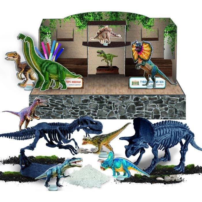 Génius Science - gioco scientifico - la scienza della paleontologia - LISCIANI