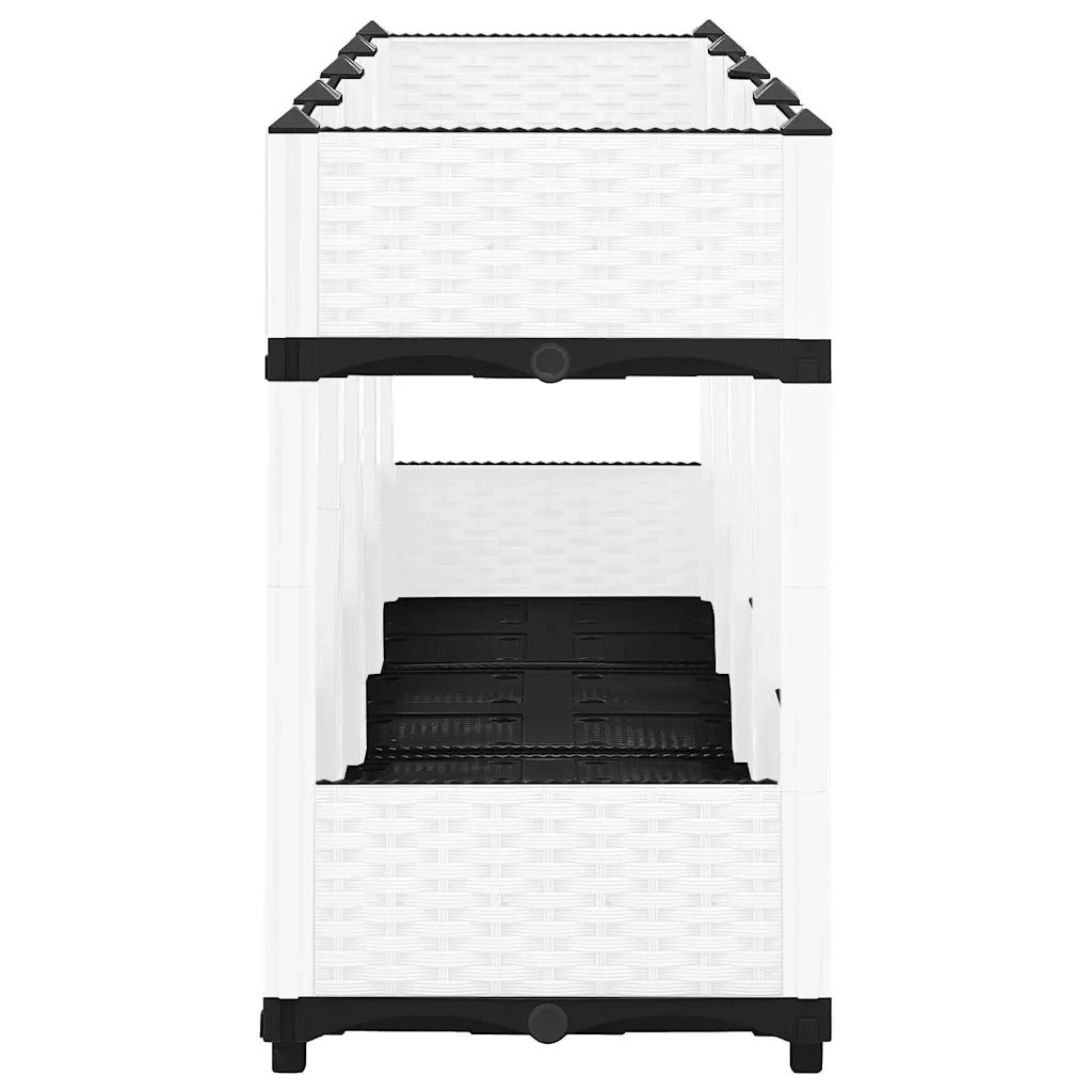 Fioriera Rialzata 160x40x71 cm in Polipropilene 153315