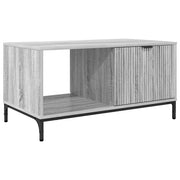 Tavolino da salotto | Tavolino da caff¨¨ | Tavolino da Soggiorno con cassetto Grigio Sonoma 90 x 49 x 46 cm