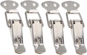 Cerniera a scatto in acciaio inox 75mm con cassetta a slot