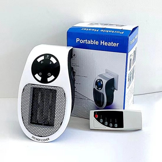 Ventilatore a step-down, riscaldamento mini-keramico, display digitale, risparmio energetico, con termostato e protezione contro sovraccaloramento