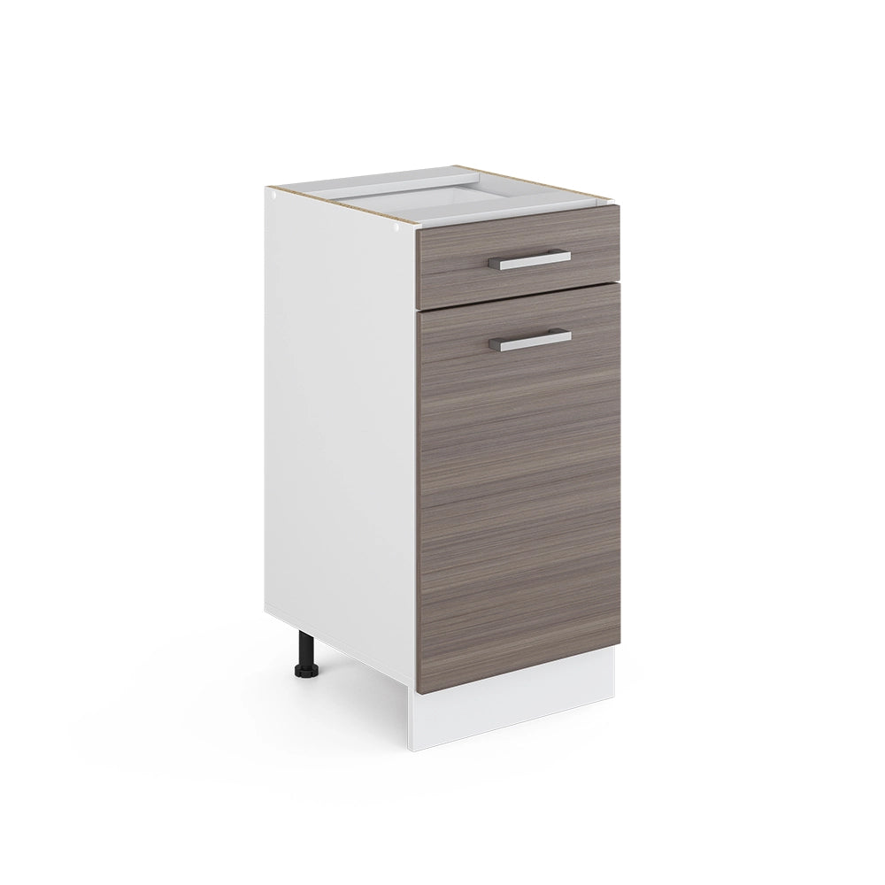 Vicco Frontale cucina Grigio nobile 39.6 x 70.8 cm frontale del mobile per mobile base con cassetti