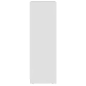 Armadio da Bagno Bianco 30x30x95 cm in Legno Multistrato cod mxl 13422