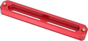 Sostegno rapido con valvole anti-valanga per gabbia di camera (rosso, 100 mm) con 3 funzioni: barra di sicurezza, fotocamera DSLR, gabbia di camera