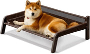 Letto per cani, divano per cani per piccoli, medi e grandi cani (reticolo marrone, XL)