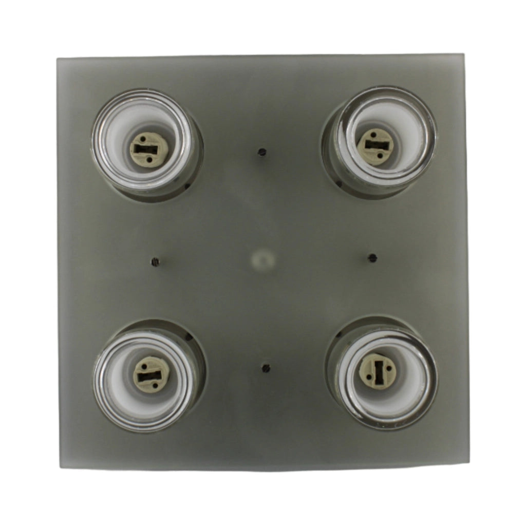Plafoniera 4 Faretti con Vetro G9 MAX 4X40W - Serie Ibiza ALEYAY