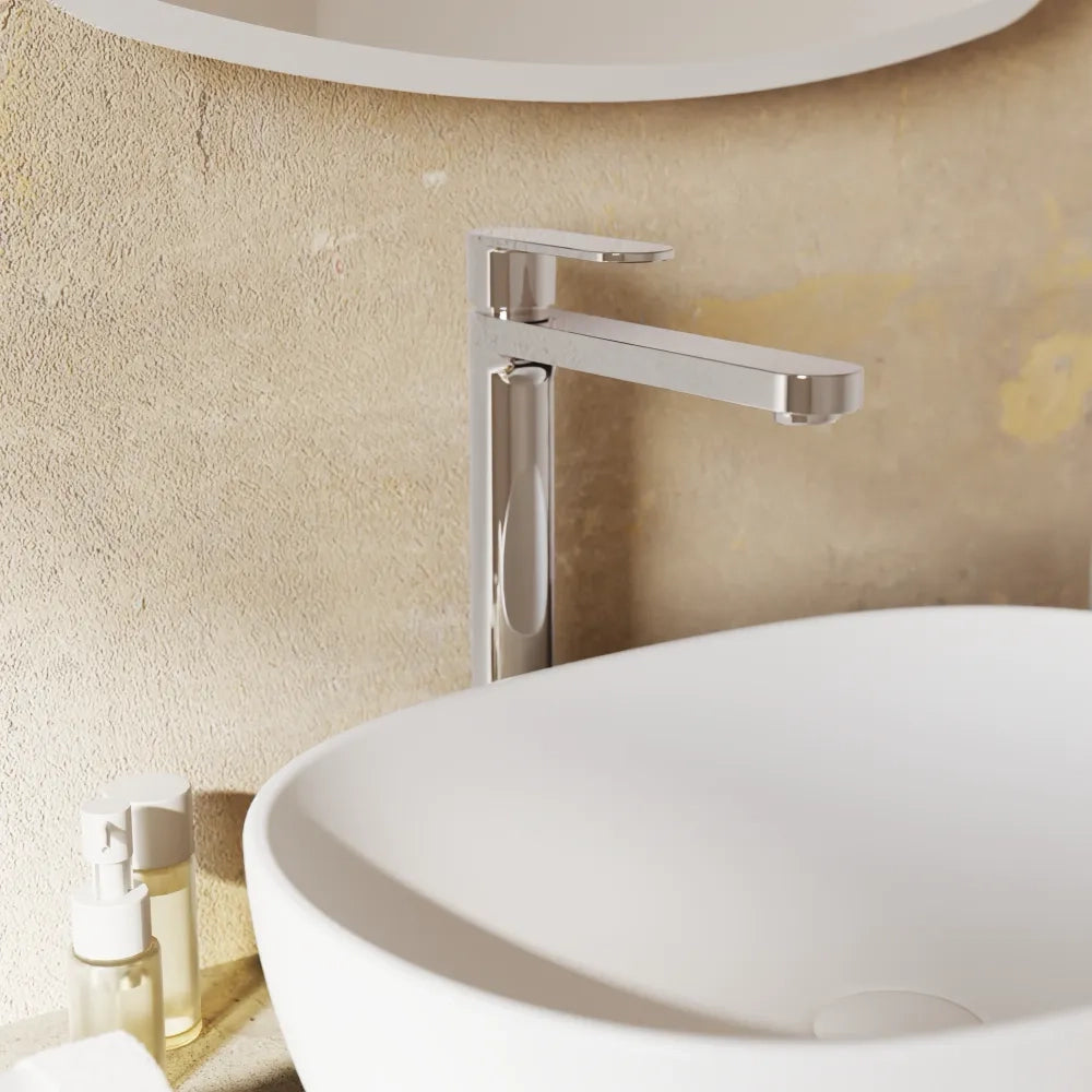 Miscelatore lavabo alto senza scarico cromato | Margot