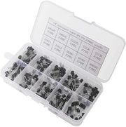 Kit di Combinazione di Triodi di Potenza 200 pezzi TO-92 con Transistori NPN PNP