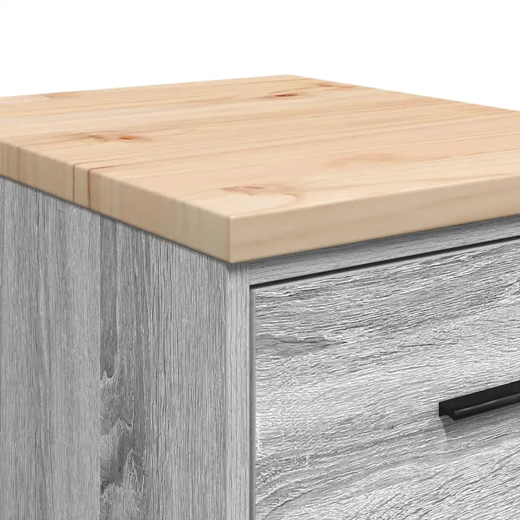 Armadietto per Garage Grigio Sonoma 40x51x85 cm 860594