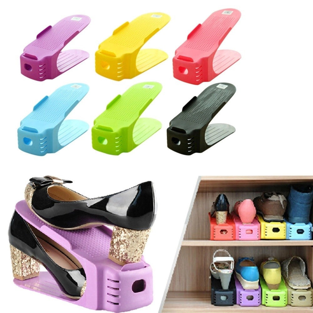 Trade Shop - Organizer Per Armadio Holder Shoes Rack Scarpiera Salvaspazio Portascarpe -