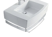 Struttura porta asciugamani sa02 cm.70x46 ottone cromato