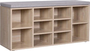 Banca per scarpe - Raccoglitore per scarpe - Organizzatore per scarpe - Risparmio di spazio - Soluzione di archiviazione - Progettazione versatile - 104 cm x 30 cm x 48 cm