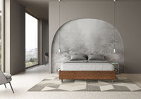 Letto Matrimoniale 160x210 cm con Rete e Contenitore Giroletto con Alzata Comoda Imbottito in Tessuto Era Azelia Arancio