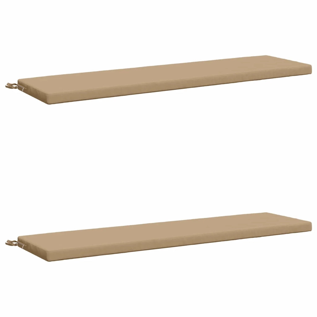 Cuscini per Panchina a 2 Pezzi SOEST 2 pz 100% Poliestere 949031