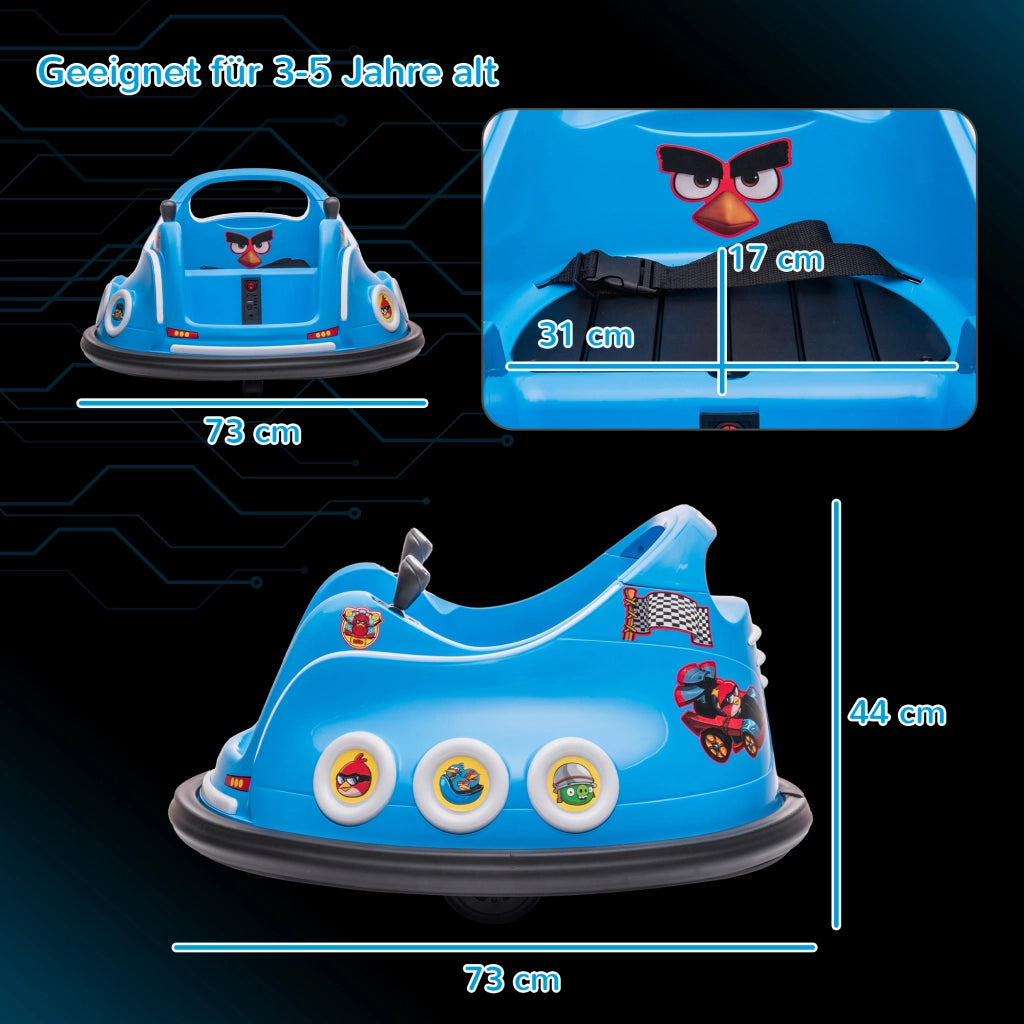 Autoscooter Bambini ¨C Minimal ¨C 360¡ã Giro, Telecomando, Musica, Blu