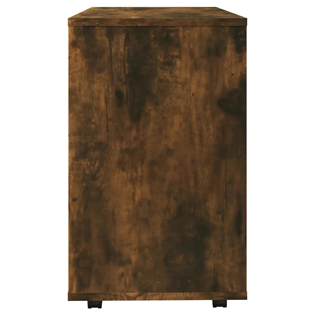 Tavolino da Salotto Rovere Fumo 70x35x55cm Legno Multistrato 815105