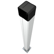COLONNINA IN ALLUMINIO X SELETTORI A CHIAVE SET-I SET-K E SENSORE TSP01 CAME CSS