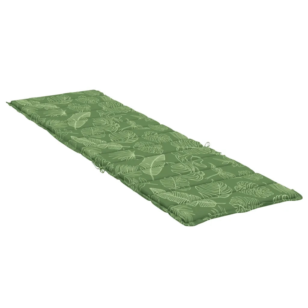 Cuscino per Lettino con Motivo a Foglie in Tessuto Oxford 361447
