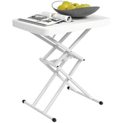 Tavolo da giardino pieghevole ¨C zephmum ¨C bianco 65x45x70 cm