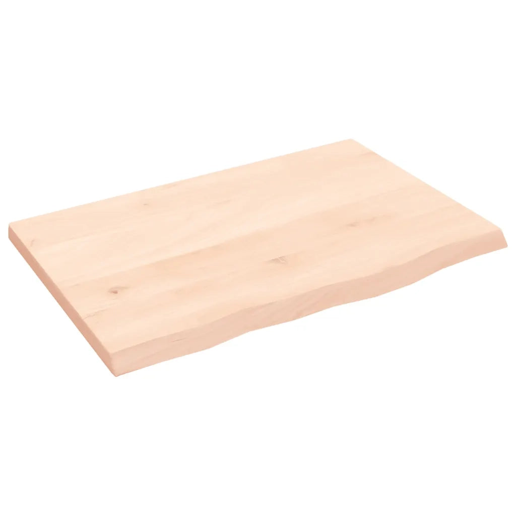Mensole Parete | Scaffale a Parete | Ripiano a Parete 60x40x2 cm Legno Massello Rovere Non Trattato