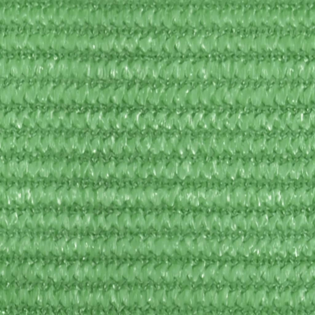 Vela ombreggiante 160 g/m² verde chiaro 4,5 x 4,5 m HDPE 02_0009385