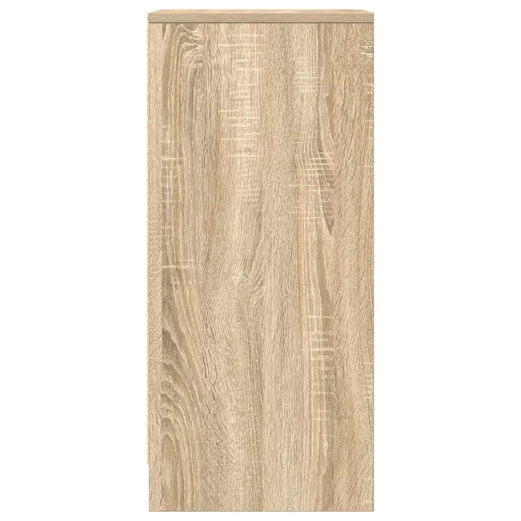 Credenza | Madia | Buffet da pranzo | Armadio da pranzo Rovere Sonoma 29,5x34x76 cm in Legno Multistrato