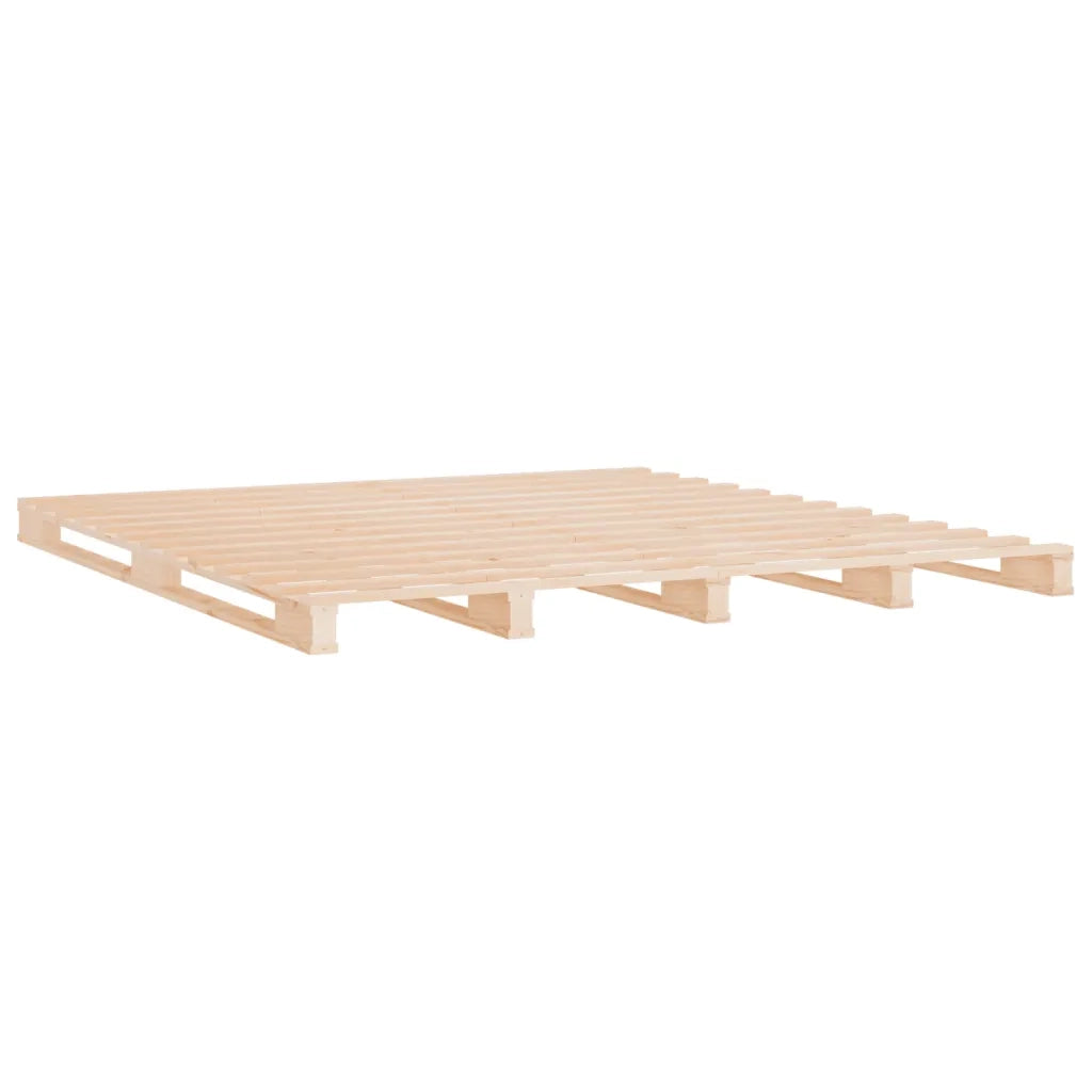 Giroletto senza Materasso 135x190 cm in Legno Massello di Pino