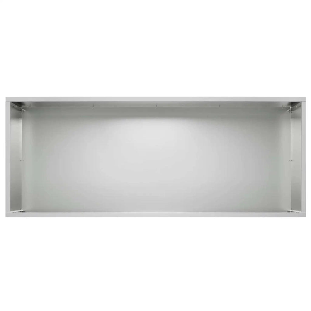 Vaso da giardino Argento 100 x 40 x 40 cm Acciaio zincato 8005256