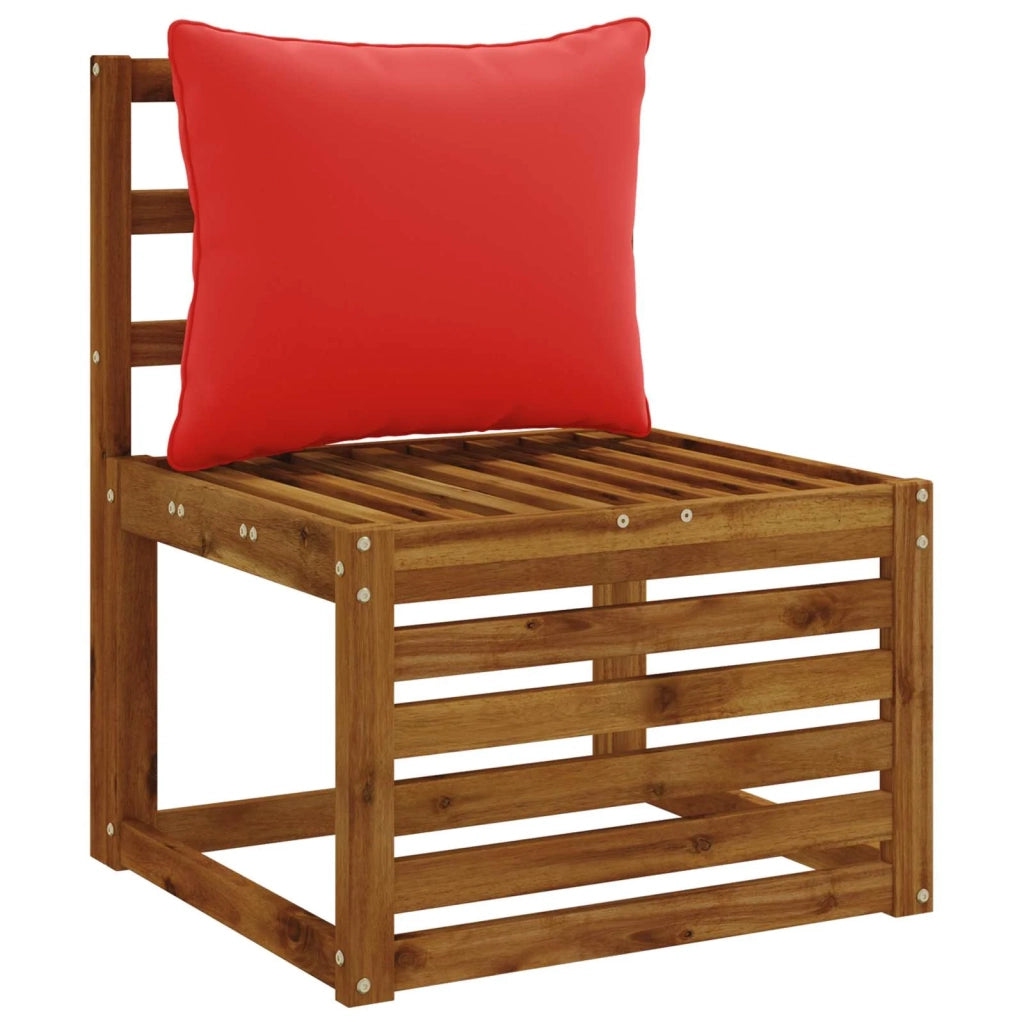 Cuscino per Schiena a 1 Pezzo PUTTEN 100% Poliestere Rosso 946959