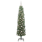Albero di Natale Artificiale-Albero Natalizio con 300 LED Verde 180 cm 478525