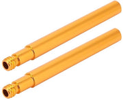 Estensore di gomito per bicicletta 60 mm - Presta Estensore di gomito - Chiave interna a leva - Estensore di gomito - 2 pezzi - Compatibile con la maggior parte delle biciclette - Gomito di sterzo
