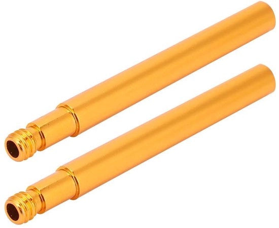 Estensore di gomito per bicicletta 60 mm - Presta Estensore di gomito - Chiave interna a leva - Estensore di gomito - 2 pezzi - Compatibile con la maggior parte delle biciclette - Gomito di sterzo