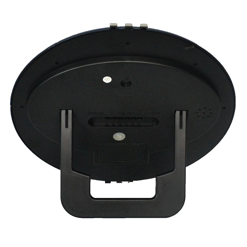 Trade Shop - Orologio Digitale Da Per Parete Muro Tavolo Datario Temperatura Display Lcd -